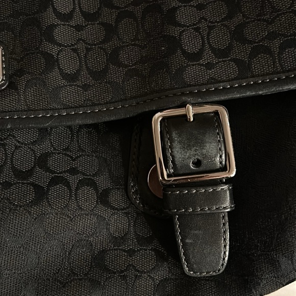 Coach bag laptop bag in very good condition. Would be a great diaper bag too! - Picture 3 of 7